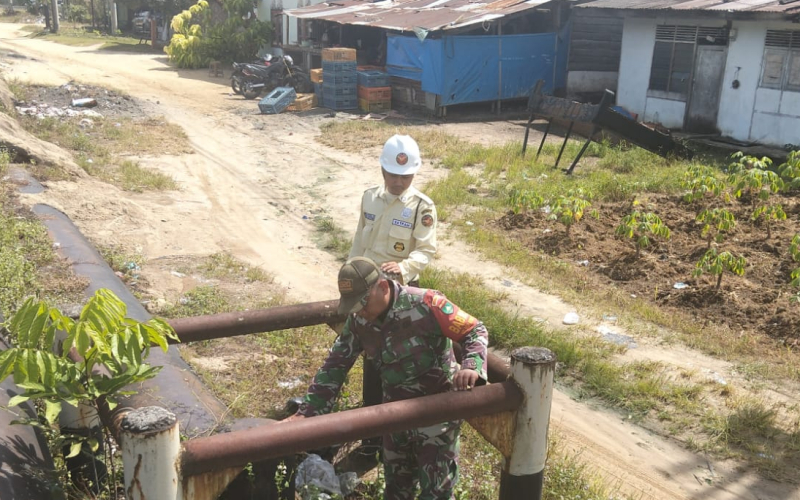 Sertu Jumat Desmanto Pimpin Patroli Keamanan Jalur Pipa Bersama SKK Migas–PHR