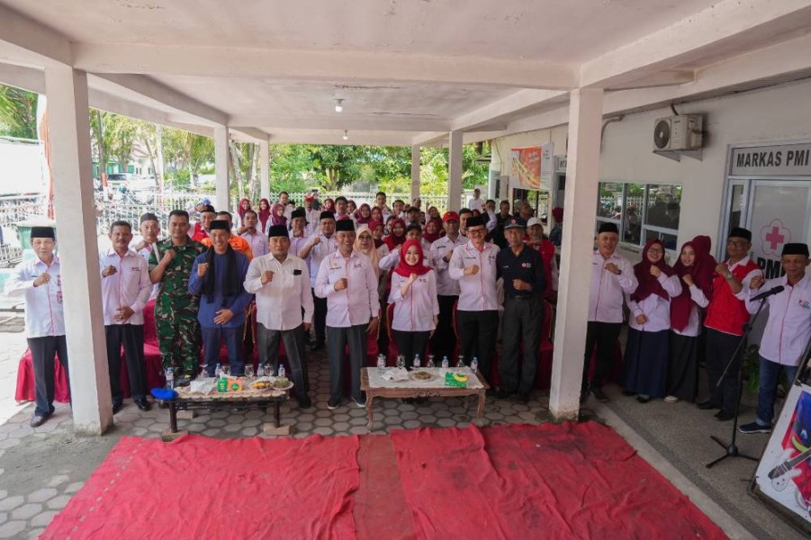 Korps Sukarela PMI Kota Dumai Periode 2025–2028 Resmi Dikukuhkan