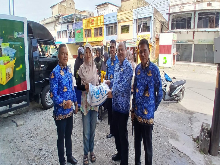 TPID Riau Gelar Operasi Pasar Murah di Pasar Inpres Bangkinang