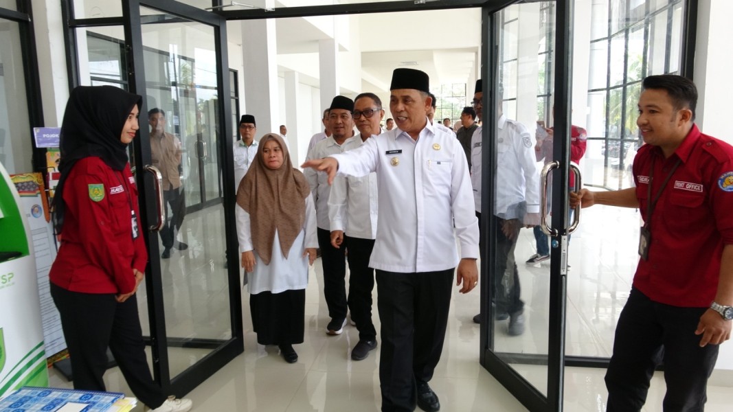 Bupati Inhil Tinjau Kesiapan Mal Pelayanan Publik Tembilahan