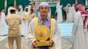 Masya Allah, Hafiz Qur'an Asal Rohul Riau Pemenang Musabaqah Internasional di Arab Saudi