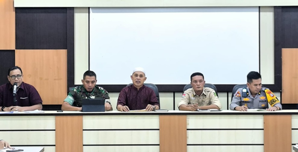 Rapat Penanganan Banjir, Bupati Inhil Panggil Pihak Perusahaan