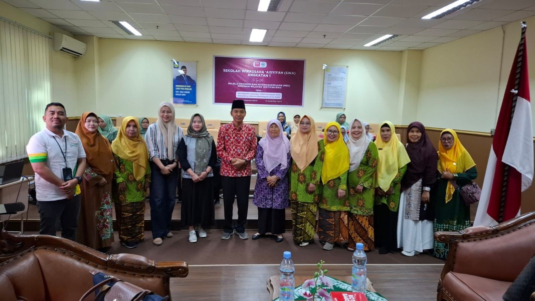 PW ‘Aisyiyah Riau Resmi Buka Sekolah Wirausaha Sebulan Penuh untuk Dorong Kemandirian Ekonomi Perempuan