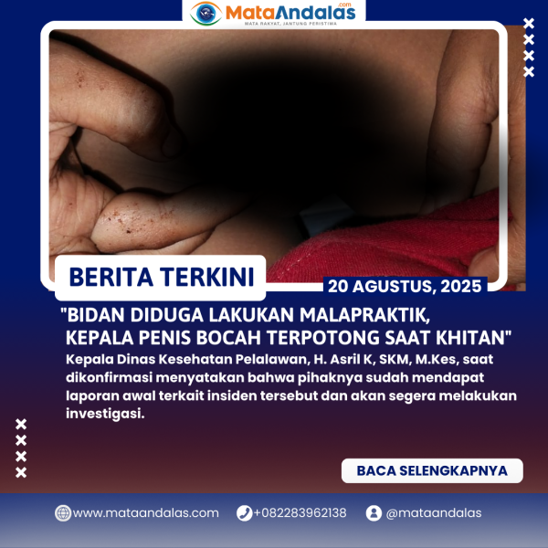 Bidan Diduga Lakukan Malapraktik, Kepala Penis Bocah Terpotong Saat Khitan