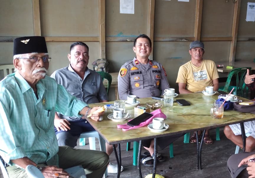 Kapolsek Concong Bersama Unsur Forkopimcam Ajak Masyarakat Jaga Kamtibmas