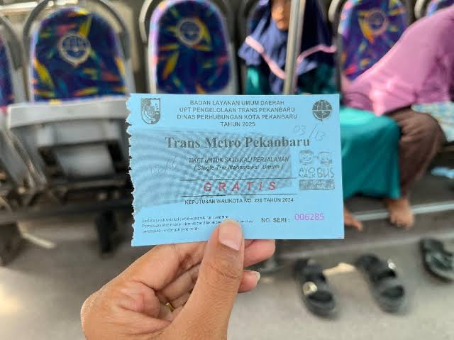 HUT Pekanbaru! 13 Ribu Penumpang Nikmati Layanan Gratis Bus TMP