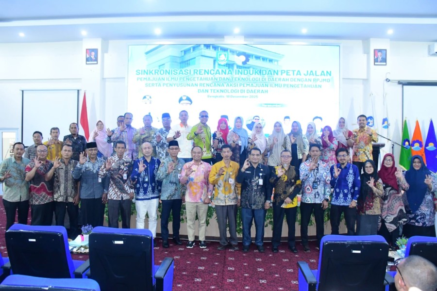 Pemkab Bengkalis Gandeng BRIN dan Polbeng Perkuat Ekosistem Inovasi Daerah