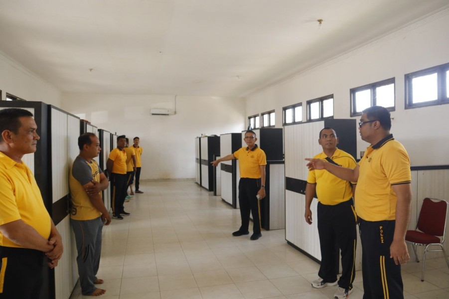 Barak Siaga Dhira Brata Polres Kampar dalam Kondisi Prima, Kapolres Pastikan Kesiapannya!