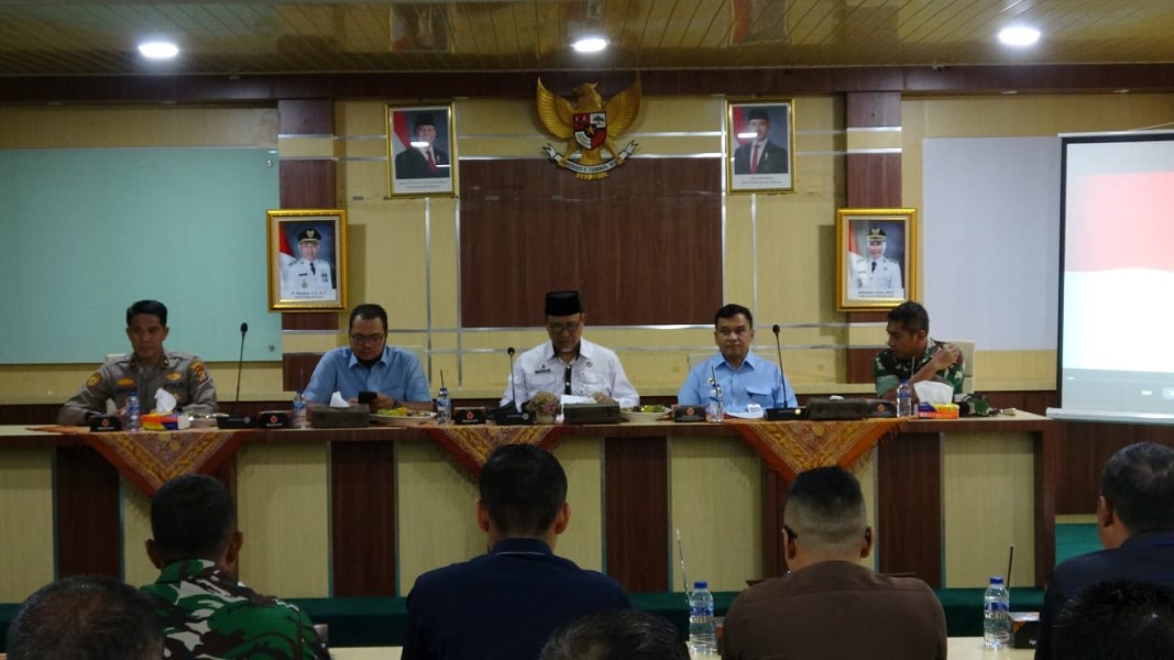Pemkab Inhil Matangkan Strategi Program Makanan Bergizi Gratis Melalui Rakor