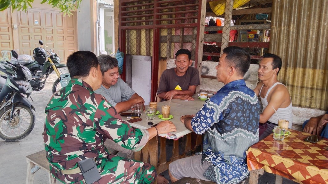 Serda Deddy H Komsos di Perawang Barat, Ajak Warga Peduli Kesehatan dan Kebersihan Lingkungan