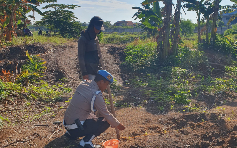 Polsek KSKP Dumai dan Kelompok Tani Bersinergi Optimalkan Produksi Jagung