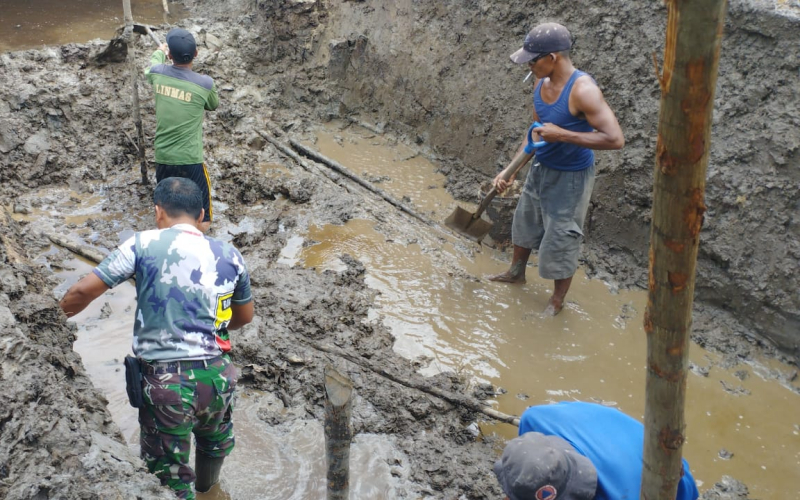 Kodim 0320 Dumai Kebut Pembangunan Jembatan Armco, Ribuan Warga Bakal Nikmati Akses Lebih Baik