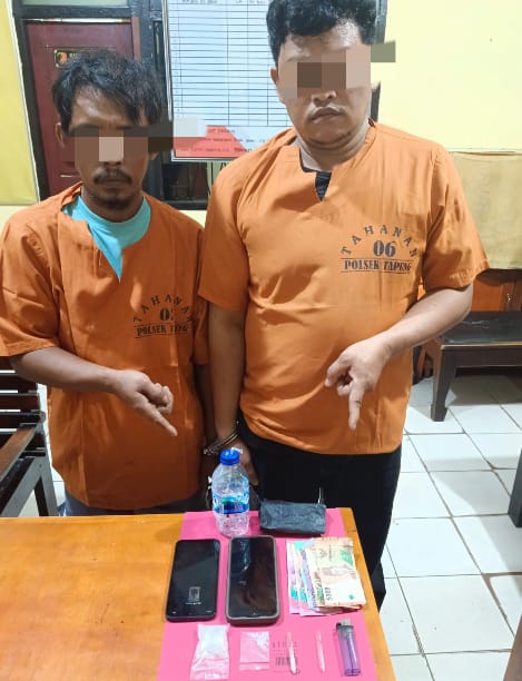 Meresahkan Masyarakat, Dua Pelaku Narkoba Diamankan Polsek Tapung