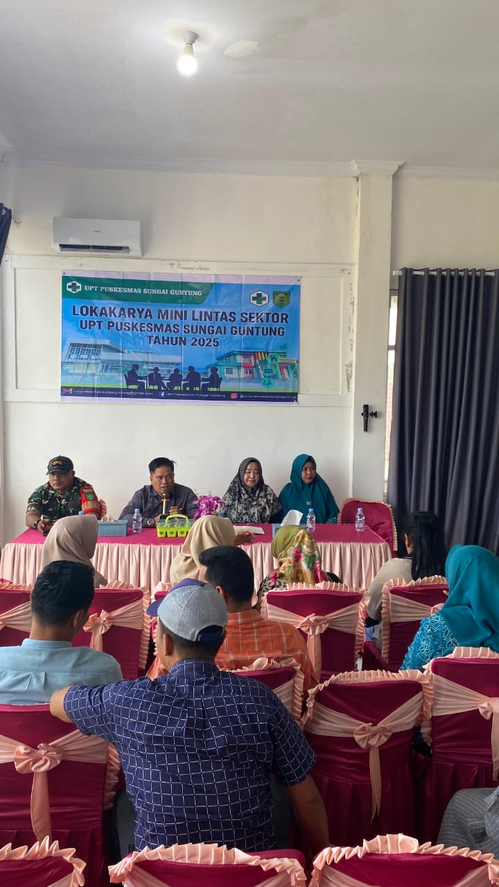 Hadiri Minilok Lintas Sektor, Koramil 06/Kateman Siap Kolaborasi Cegah Stunting di Kateman