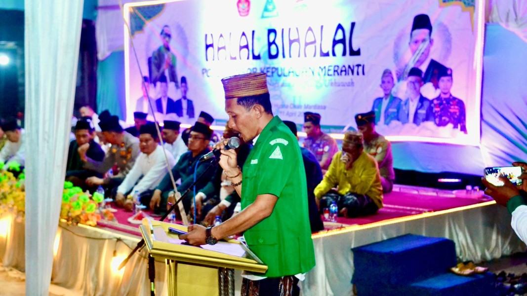 Rajut Ukhuwah dan Kawal Kamtibmas: GP Ansor Kepulauan Meranti Gelar Halal Bihalal di Ponpes Al Husna