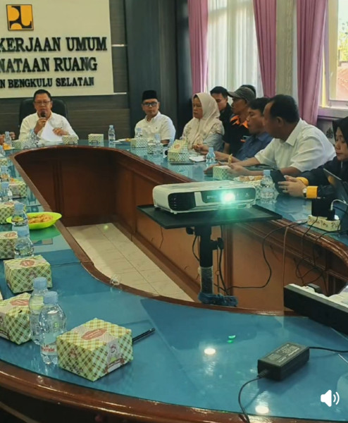 PUPR Matangkan Rencana Pelebaran Jalan Letnan Tukiran – Simpang Raswi Bengkulu Selatan