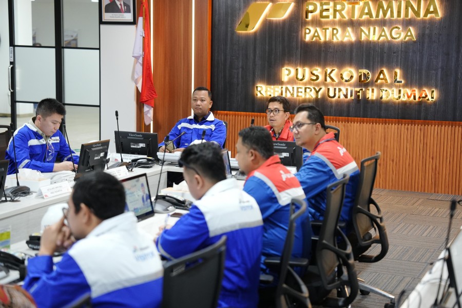 Pastikan Keandalan Pasokan BBM Jelang RAFI 2026, BPH Migas Tinjau Operasional Kilang Pertamina Dumai