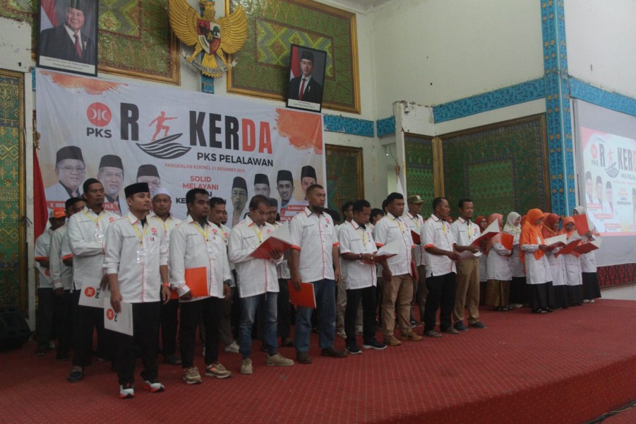 PKS Pelalawan Konsolidasikan Kader Lewat Rakerda dan Pelantikan DPC