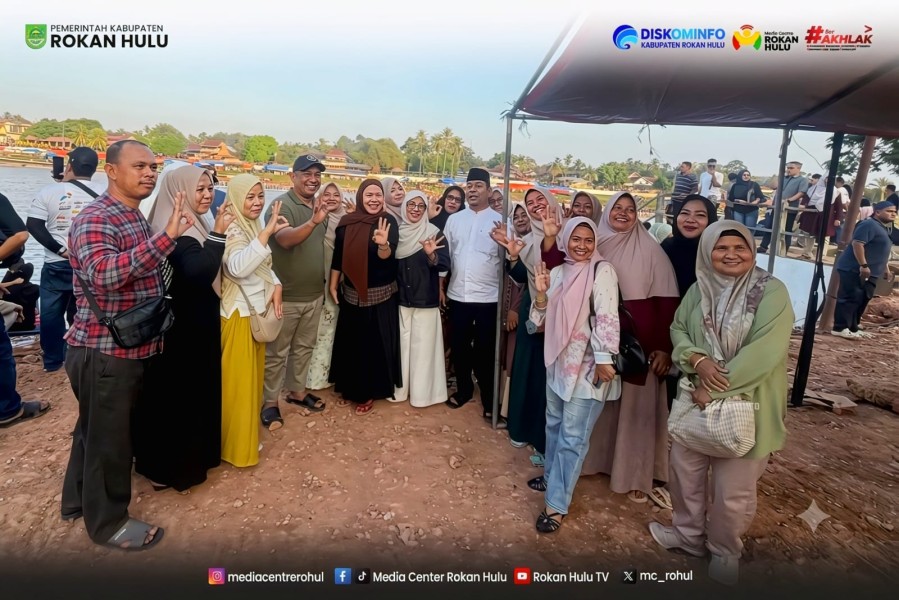 Hadirkan Nuansa Negeri Seribu Suluk, Stand Bazar Rohul di MTQ Riau ke-44 Rampung 99 Persen