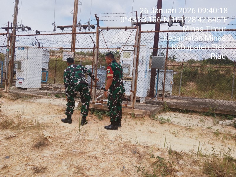 Babinsa Serda Mayus Maruli: Patroli Penguatan Binter SKK Migas di Minas Berjalan Aman dan Kondusif