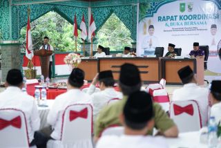 Rakor di Pelalawan: Gubernur Riau Fokus pada Sinergi, Infrastruktur, dan Pengembangan Wisata Lokal