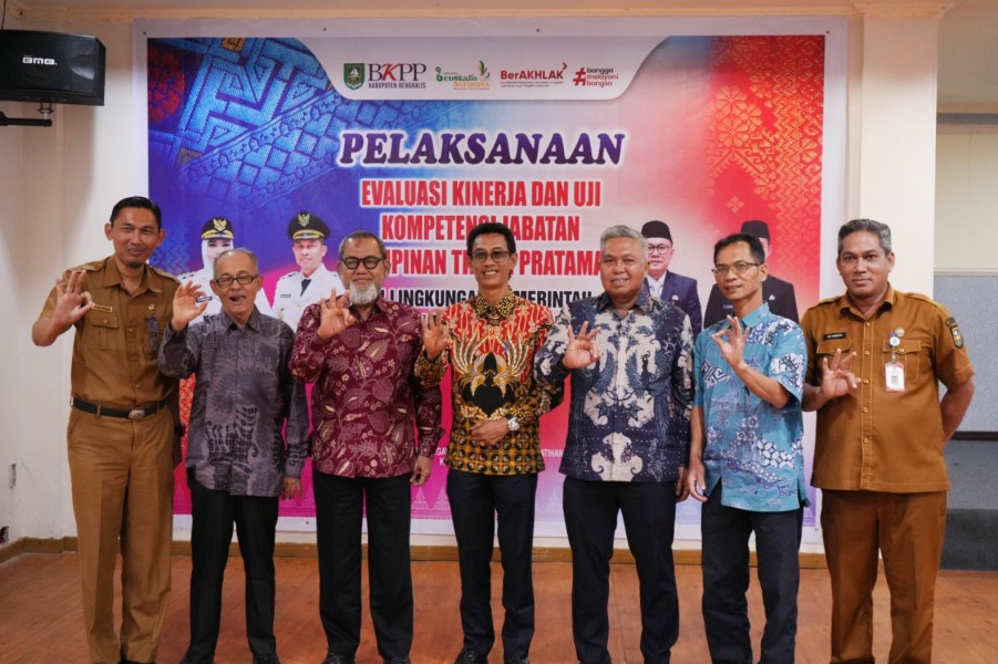 Pemkab Bengkalis Gelar Evaluasi Kinerja dan Uji Kompetensi Pejabat Pimpinan Tinggi Pratama