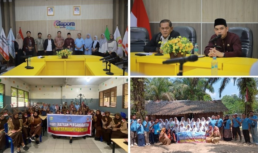 Hari Pertama GTI di Riau, Kunjungi Sekolah Marginal Inhu dan Disambut Hangat Kadispora Riau dan SMK PGRI