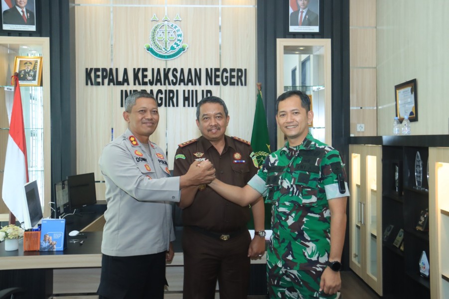 Perkuat Sinergitas TNI, Polri, dan Kejaksaan Melalui Silaturahmi