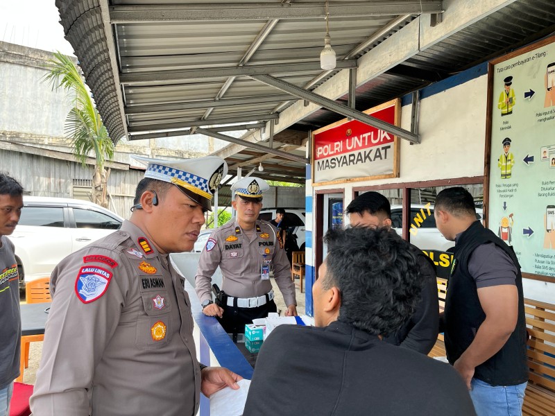 Ini Penjelasan Kasat Lantas Polres Inhu Soal Sopir Truk Positif Narkoba