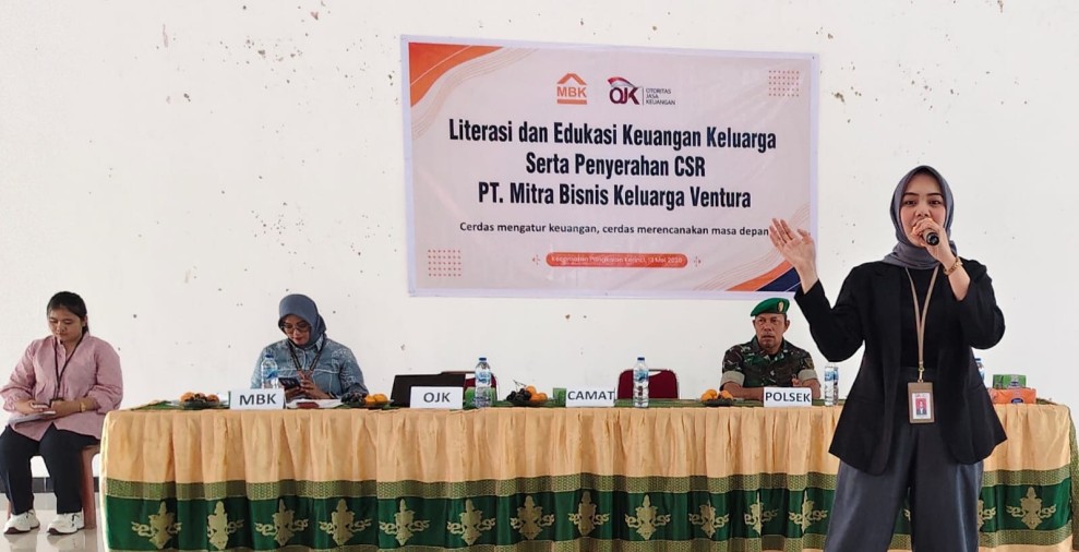 MBK Ventura Peduli Bumi dan Umat, Salurkan CSR serta Edukasi Keuangan keluarga di Pangkalan Kerinci