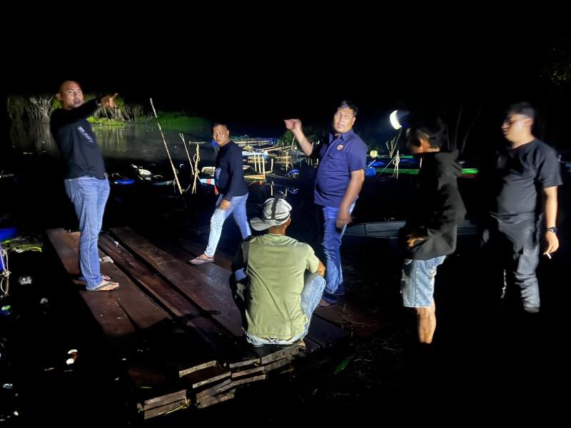 Polres Pelalawan Ungkap Dugaan Illegal Logging di Kerumutan