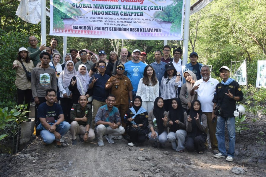 Bengkalis Jadi Lokasi Pertukaran Pembelajaran Konservasi Mangrove Internasional