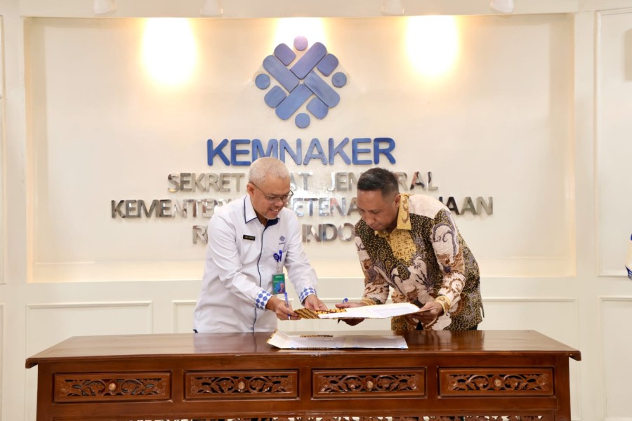Kemnaker dan BPD HIPMI Jaya Teken Kesepahaman Bersama untuk Tingkatkan Keterampilan Tenaga Kerja