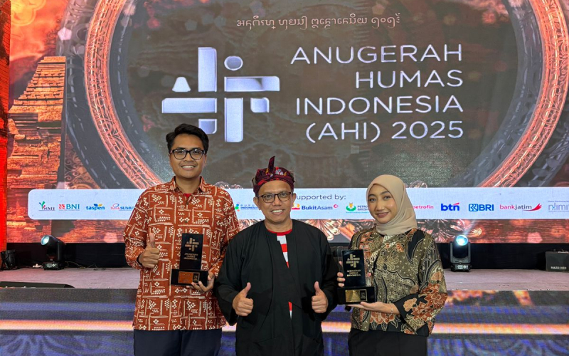 Kilang Pertamina Dumai Raih Bronze lewat Program CSR Bedelau Minapolitan di Ajang Humas Indonesia 2025