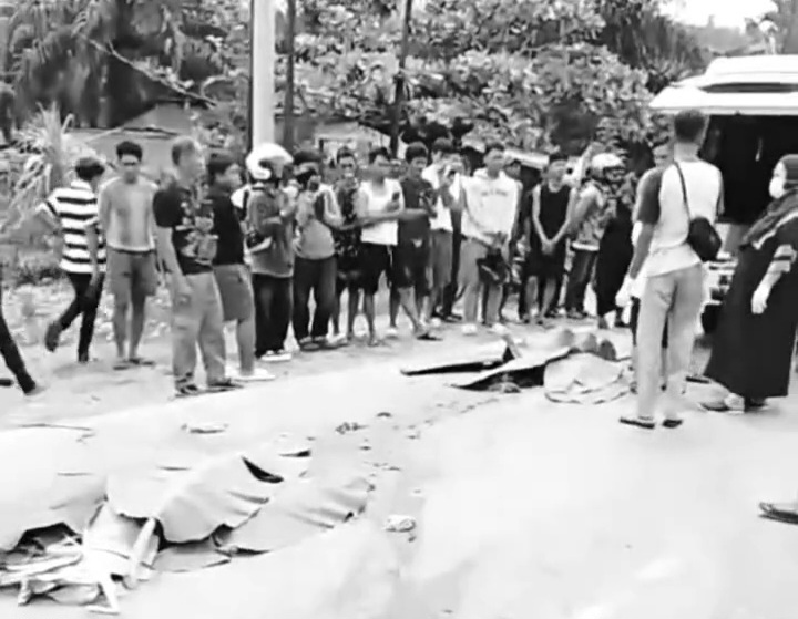 Dua Tewas Dalam Kecelakaan Maut di KM 33 Minas, Tubuh Korban Hancur Dilindas Truk Tangki