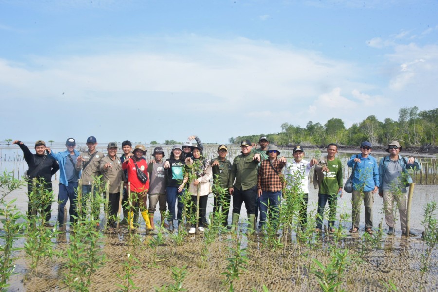Berkat Komitmen LPHD & YKAN, Mangrove Teluk Pambang Dilirik Dunia