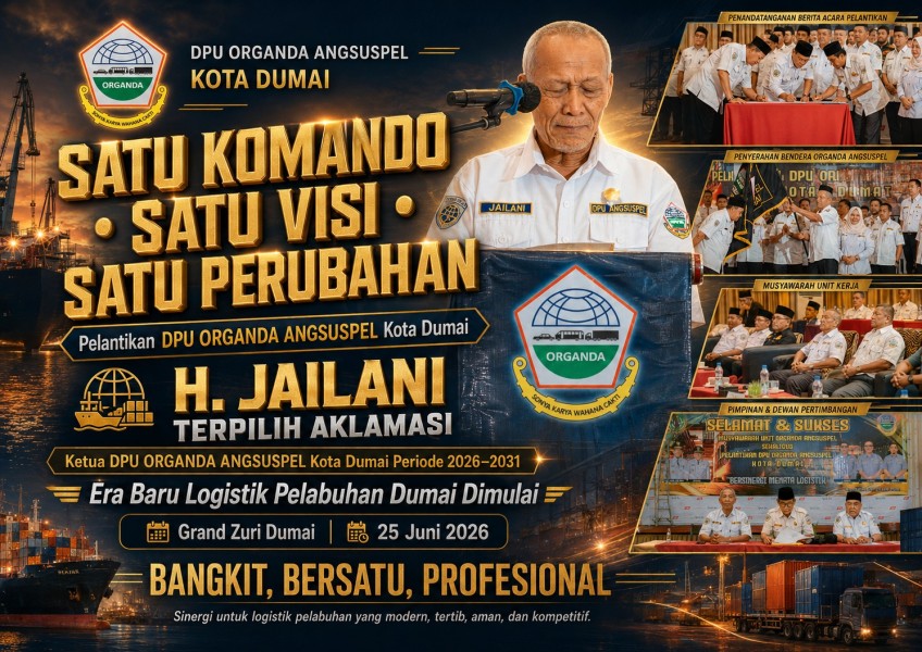 Harga Spare Part Melonjak, Ketua DPU ORGANDA ANGSUSPEL Dumai Usulkan Penyesuaian Tarif Angkutan Pelabuhan
