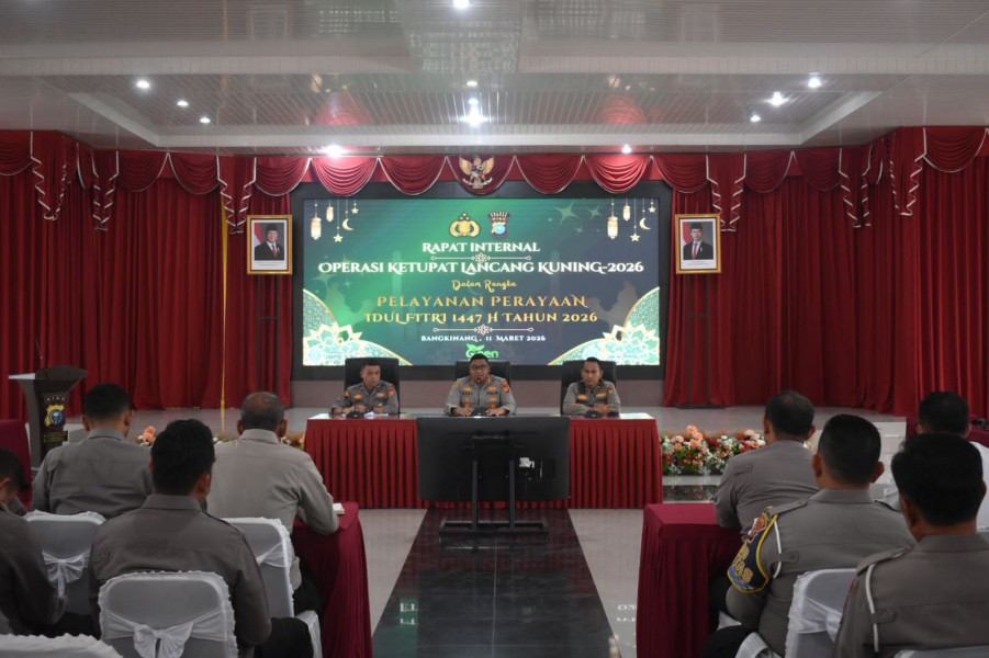 Kapolres Kampar Pimpin Rapat Koordinasi Operasi Ketupat Lancang Kuning 2026, Perkuat Sinergi Jelang Idul Fitri