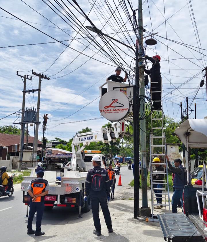 Pemko Pekanbaru Gandeng APJATEL, Penataan Kabel Fiber Optik Dilakukan Bertahap