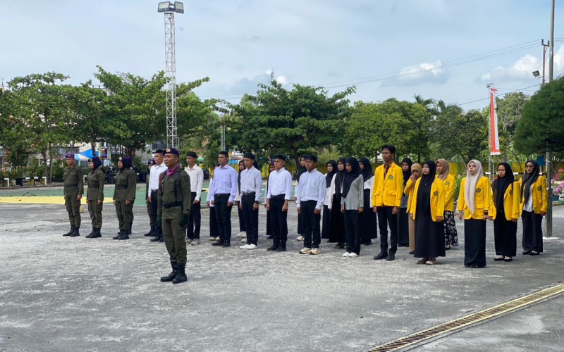 Upacara Pembukaan Pendidikan Provost Menwa STIA Lancang Kuning Berlangsung Khidmat, Dandim Dumai Beri Apresiasi