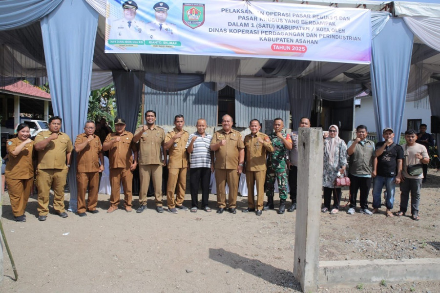 Pemkab Asahan Gelar Operasi Pasar Jelang Nataru 2026