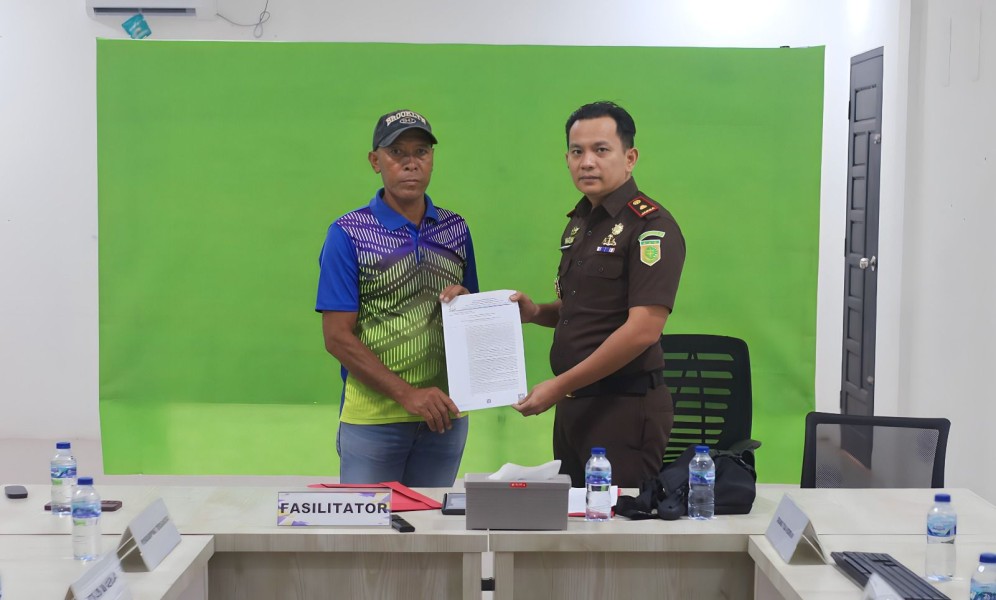 Cabang Kejaksaan Negeri Karimun di Tanjung Batu Terapkan Restorative Justice sebagai Wujud Penegakan Hukum