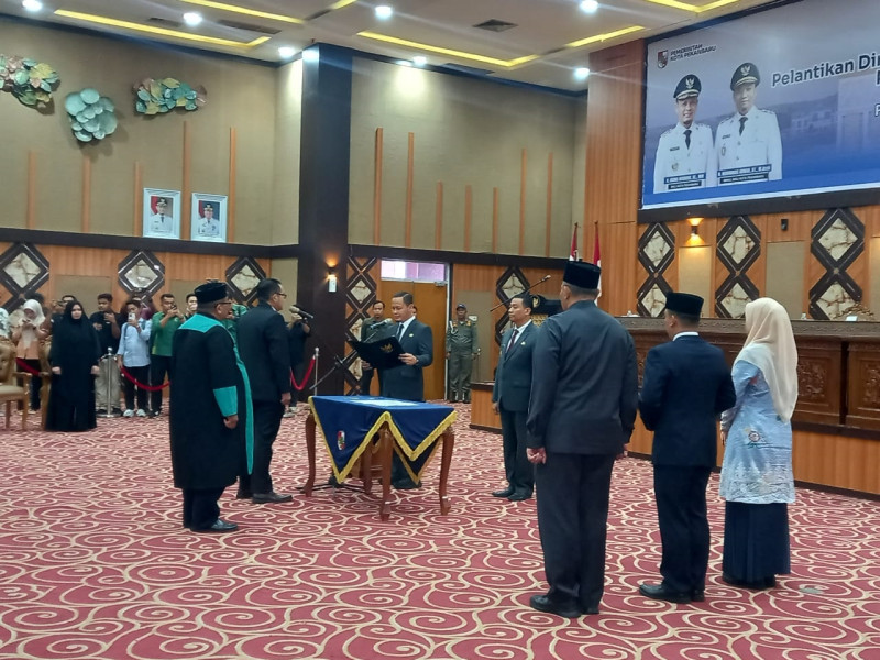 Lantik Adi Darma Sebagai Direktur RSD Madani, Wako Agung: Tak Boleh Ada Pasien yang Ditolak