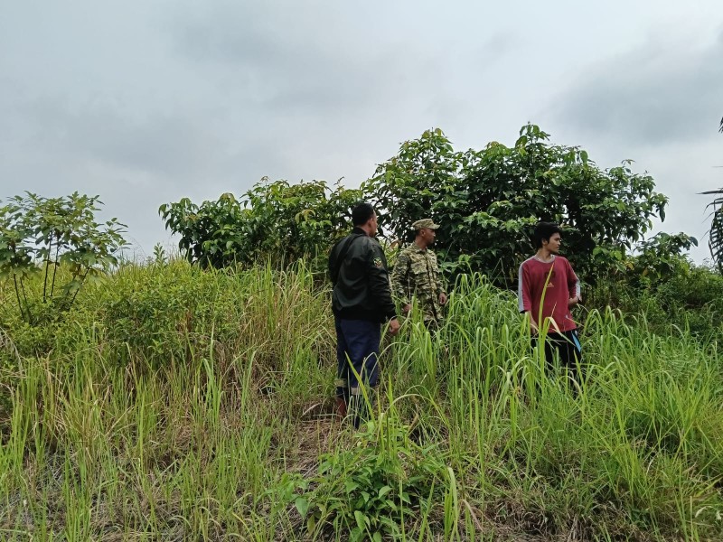 Sertu Joko Purnomo Patroli Karhutla di Bencah Umbai, Titik Api Nihil