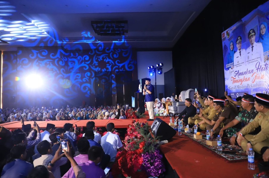 Menata Hati, Ribuan Kawula Muda Pekanbaru Ramaikan Festival Gen Z Muslim 2025