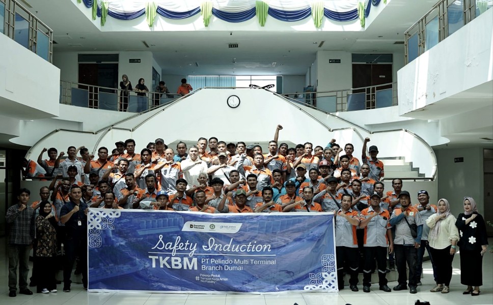 Pelindo Dumai Perkuat Keselamatan Kerja, 70 TKBM Ikuti Safety Induction