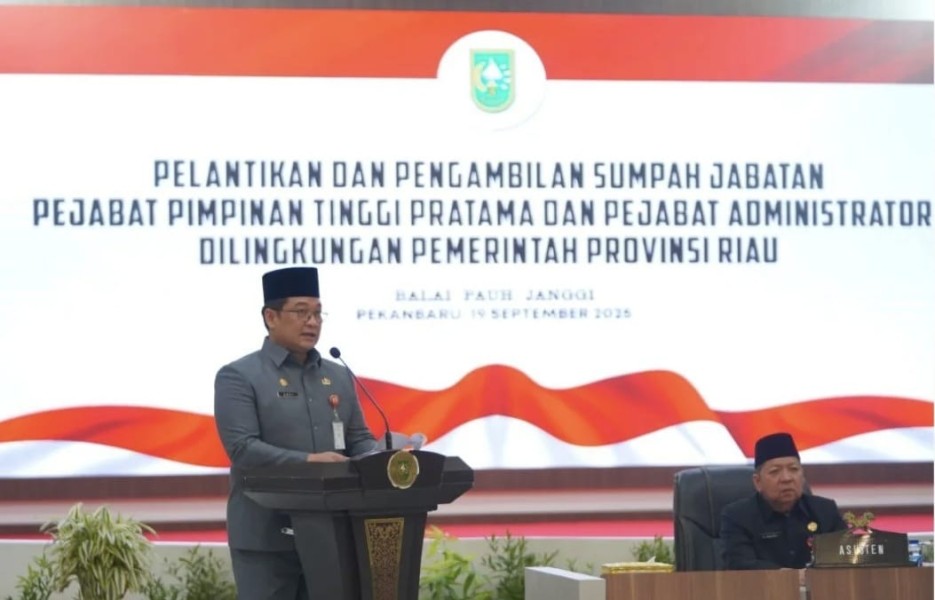 Sekda Riau: Tidak Ada Tempat Bagi Pejabat Pandai Berjanji Miskin Prestasi