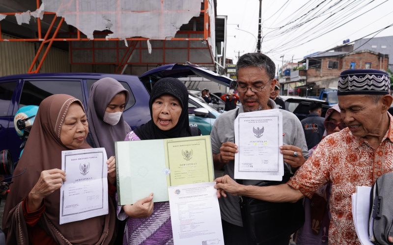 Turun ke Lokasi Penggusuran, Menteri Nusron Tangani Permasalahan Masyarakat