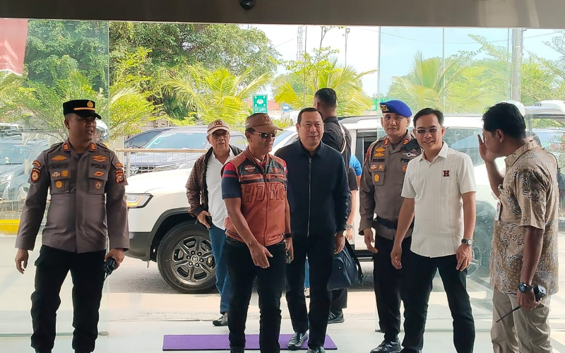 Transit di Dumai, Pelindo Pastikan Penyeberangan Rombongan Sutarman Berjalan Lancar