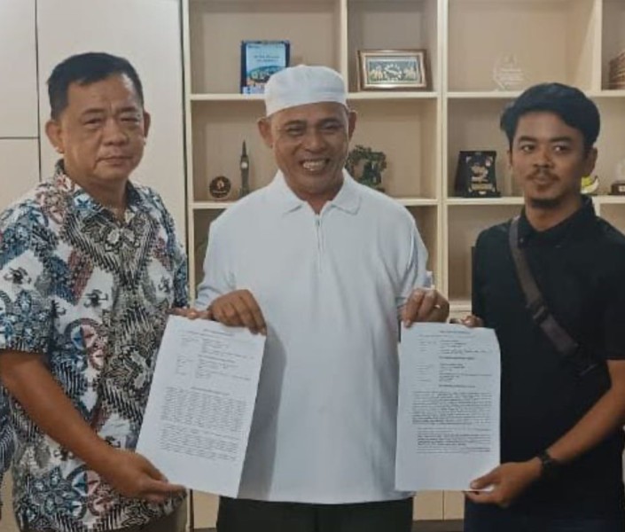 Sebar Video Hoaks Saat Pilkada, Asun dan Fajar Satria Berdamai dengan Bupati Inhil Haji Herman